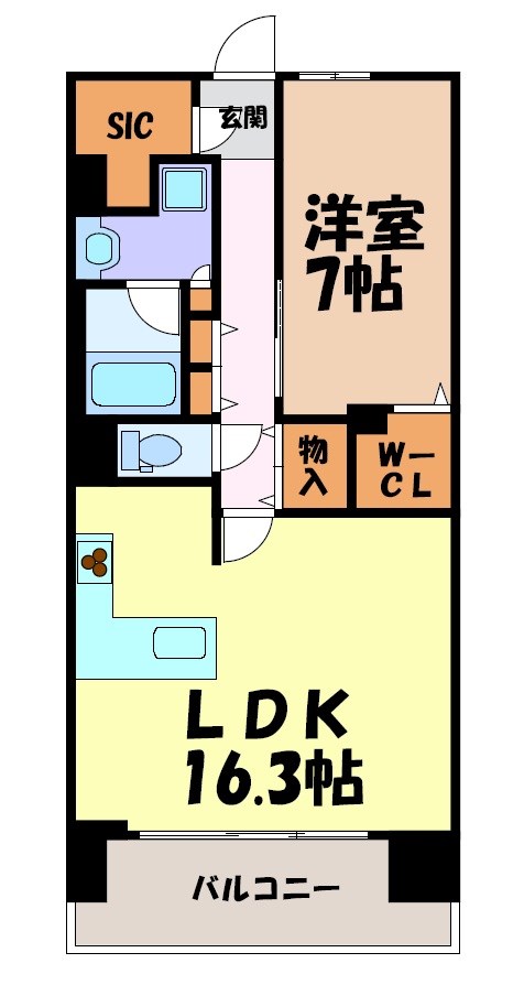 プレサンスグラン丸の内 間取り図