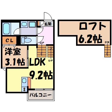 FAMILY STAGE川名Ⅱ 間取り図