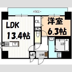 ヴェルドュアルテ 間取り図