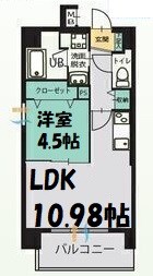 ル・コンセルト本陣 間取り図