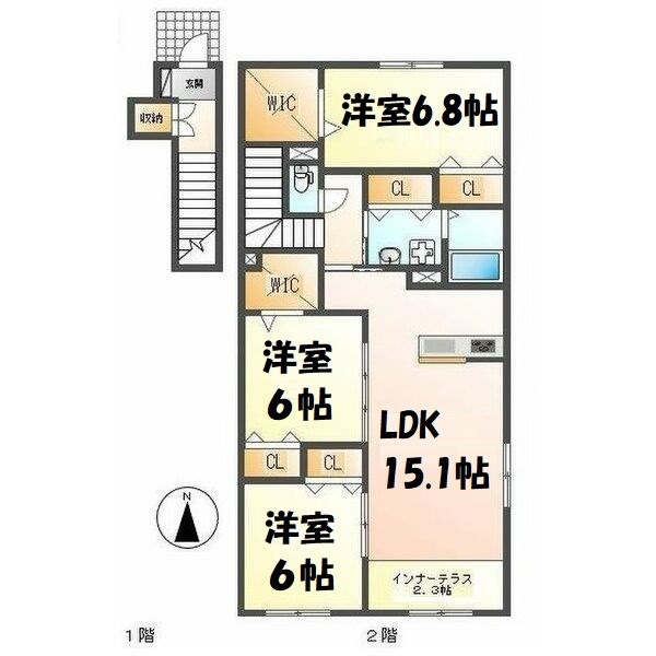第3センチュリー21 間取り図