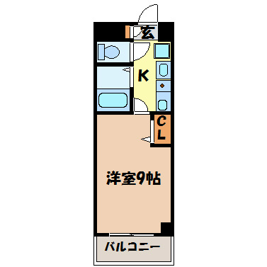 ファミール今池 間取り図