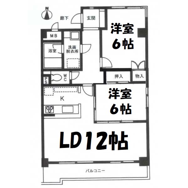ＣＡＳＡ　ＢＥＬＬＡ 間取り図