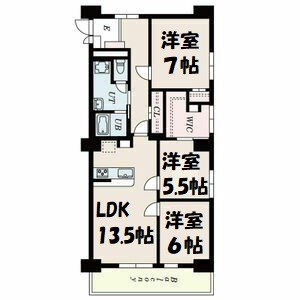 ファミール富士見 間取り図