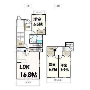 Greenwich　House 間取り図