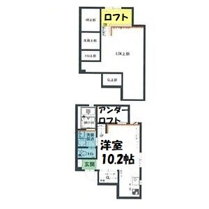 LaLuce名駅南 間取り図