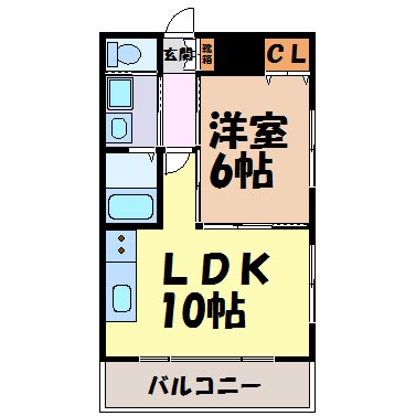 RｰCourt泉 間取り図