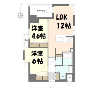 S-RESIDENCE高岳clarity 間取り図