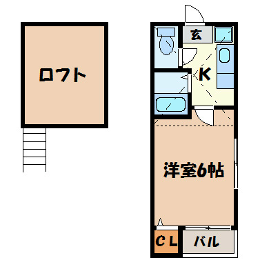 Ｌｏｆｔ３千種 間取り図