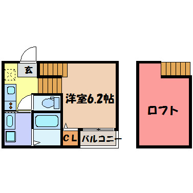 ハーモニーアスカ 間取り図