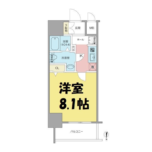 SHOKEN　Residence名古屋SOUTH 間取り図
