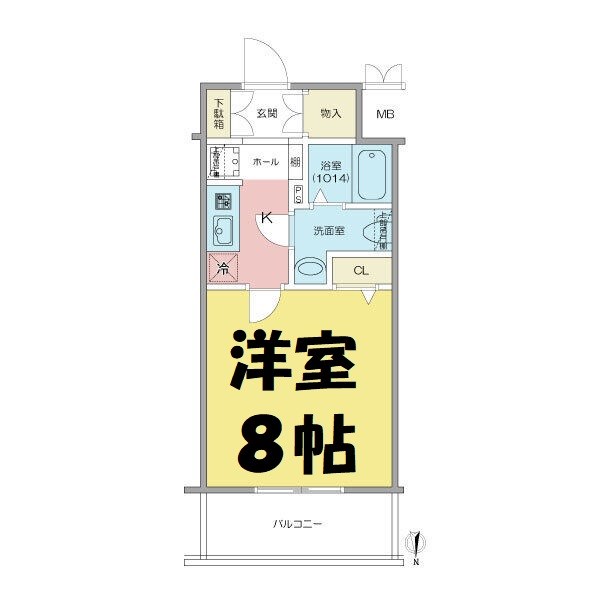 SHOKEN　Residence名古屋SOUTH 間取り図