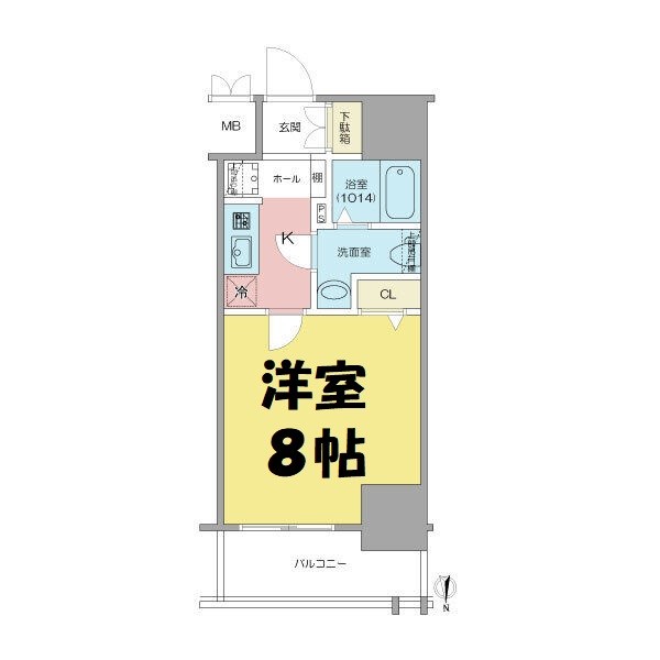 SHOKEN　Residence名古屋SOUTH 間取り図
