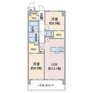 エトワール社が丘 間取り図