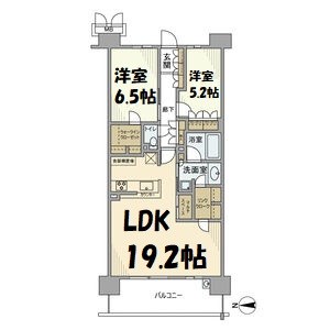 プレミスト藤が丘シーズンフェイス 間取り図