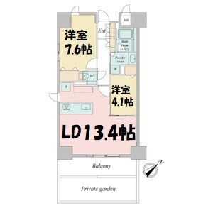 シーズンフラッツ本郷 間取り図