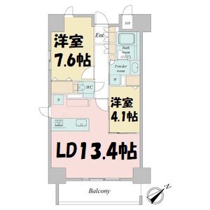 シーズンフラッツ本郷 間取り図