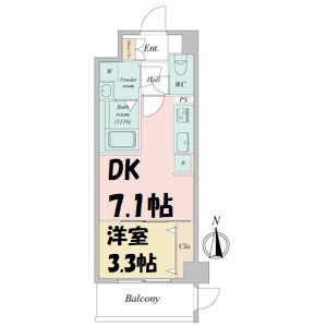 プレイズシード名城公園 間取り図