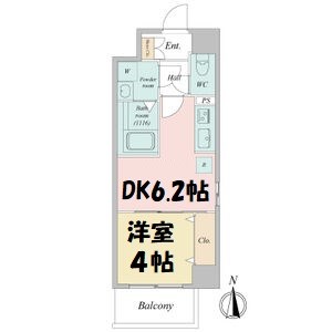 プレイズシード名城公園 間取り図
