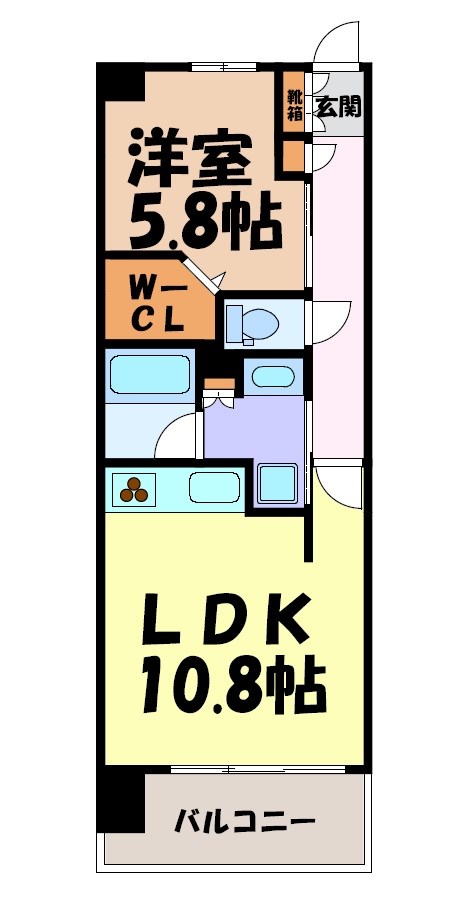 プレサンスロジェ千種 間取り図