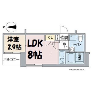アーバン栄 間取り図