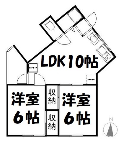 ガーデン千種 間取り図