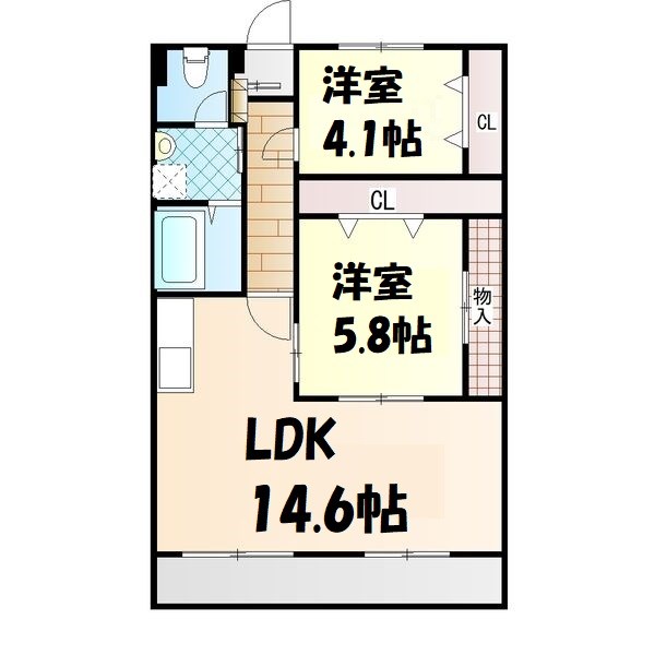 明宝マンション 間取り図
