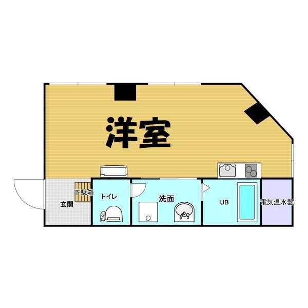 鶴舞アネックス 間取り図