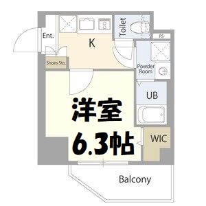 エスリード車道　桜通 間取り図