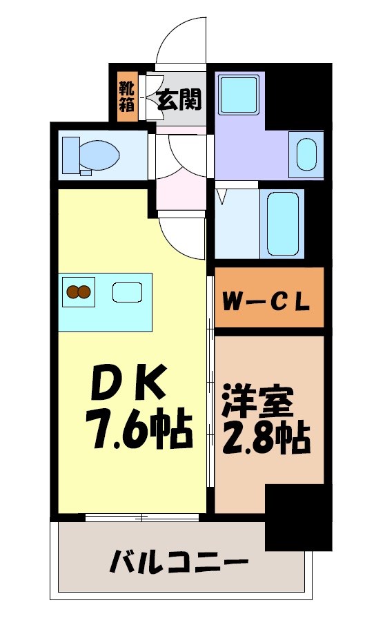 メイクスアート名古屋リニアFRONT 間取り