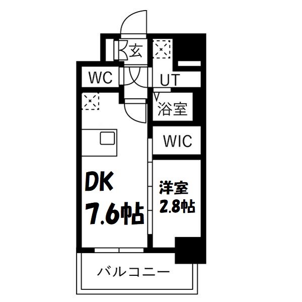 メイクスアート名古屋リニアFRONT 間取り図