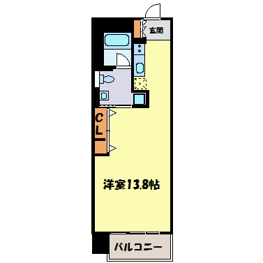レジディア東桜Ⅱ 間取り図