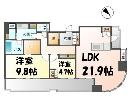 千種タワーヒルズ 間取り図
