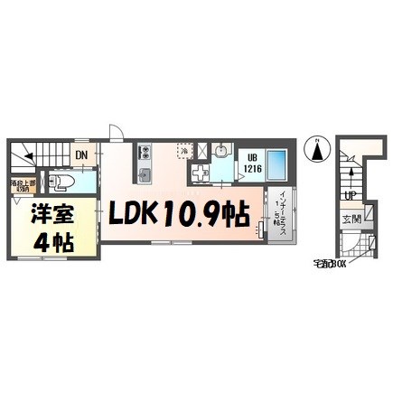 オーレ瑞穂 間取り図