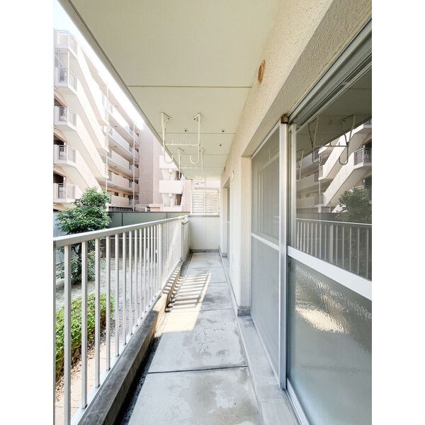 長戸住宅 ベランダ
