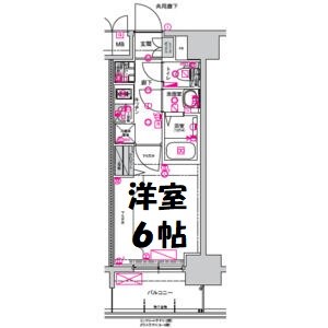 CREST TAPP浅間町 間取り図