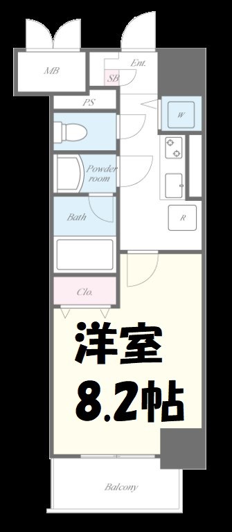 グリーンコート中島 間取り