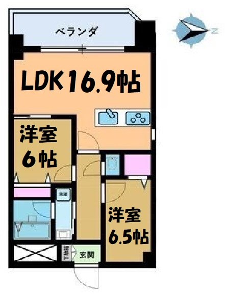 ViViENDA栄 間取り