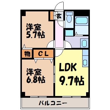 シーズンコート池下 間取り