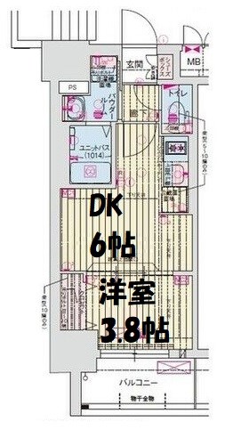 プレリス丸の内オーレル 間取り