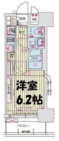 プレリス丸の内オーレル 間取り