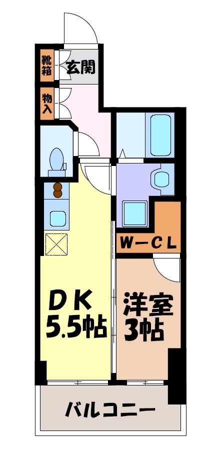 エステムコート名古屋ライブゲート 間取り
