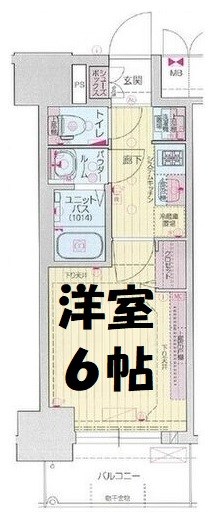 プレリス太閤通セルシア 間取り