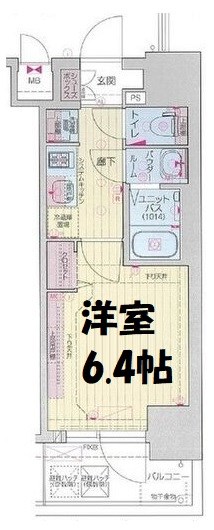 プレリス太閤通セルシア 間取り