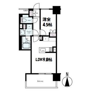 オープンレジデンシア金山 間取り