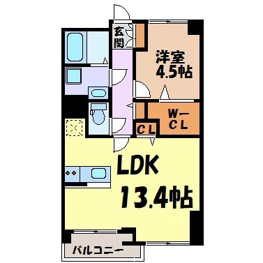 ソレイユ大曽根 間取り