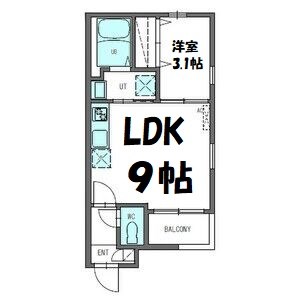 ルミエールM平安通 間取り