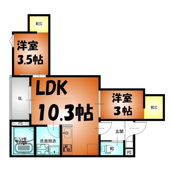REGALEST名駅西 間取り