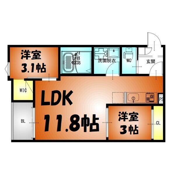 REGALEST名駅西 間取り