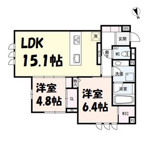 極稀 間取り